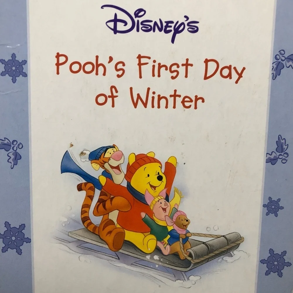 Disney's “Pooh’s First Day of Winter” Hardcover